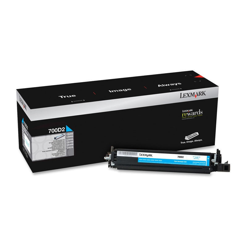 Lexm 700D2 Cyan Developer Lexmark — view 2