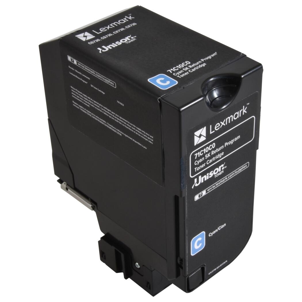 Lexmark Cyan 5K Toner Lexmark — view 2