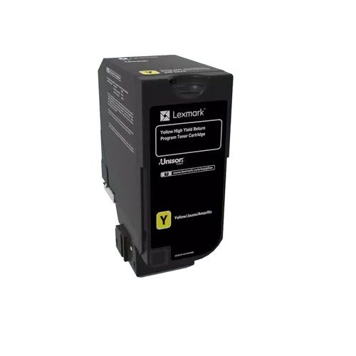Lexm 74C6HY0 HY Yellow Toner Lexmark — view 2