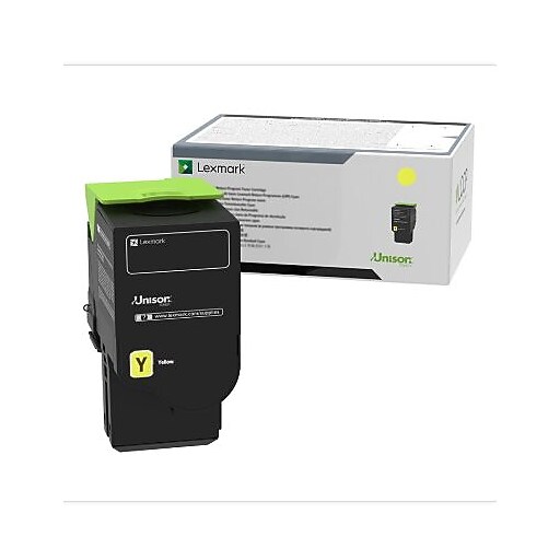 Lexm 75M1HY0 HY Yellow Toner Lexmark — view 2
