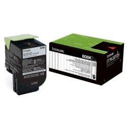 Lexm 808K Black Toner Lexmark — view 2