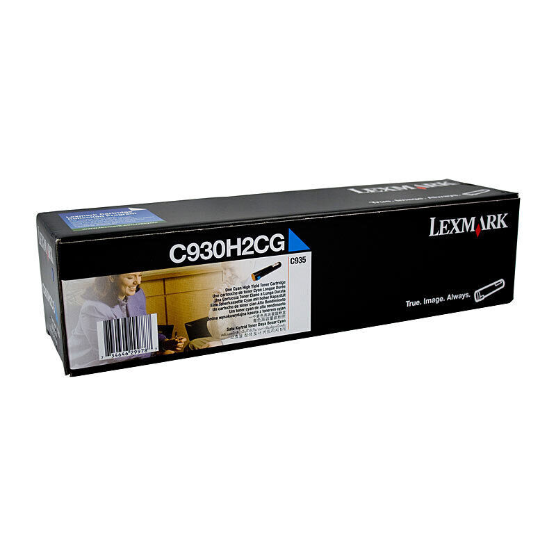 Lexm C930H2CG Cyan Toner Lexmark — view 2