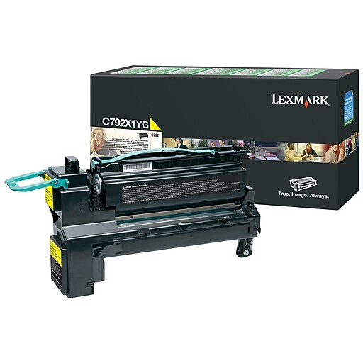 Lexm C792X1YG HY Pre Yell Cart Lexmark — view 2