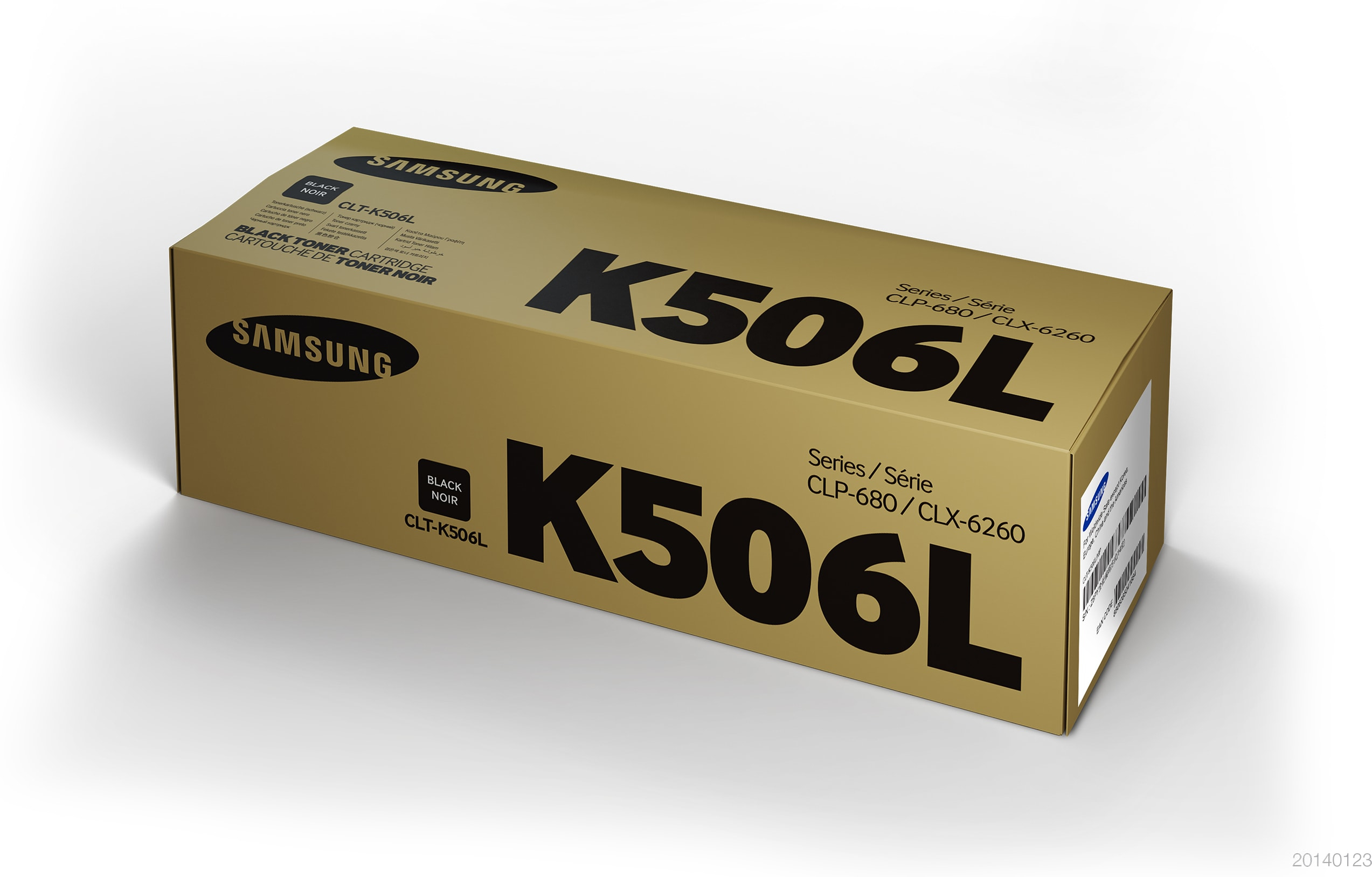 Samsung CLTK506L Black Toner Samsung — view 3