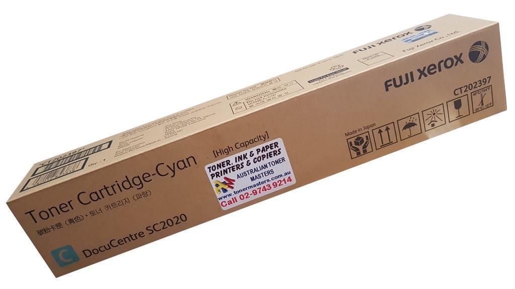 Fuji Xerox CT202397 Cyan Toner Fuji Xerox — view 2