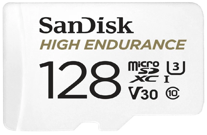 Sandisk High Endurance Microsdxc Card Sqqnr 128G (10000 Hrs) Uhs-I C10 U3 V30 100MB/S R 40MB/S W Sd Adaptor 2Y SanDisk — view 2