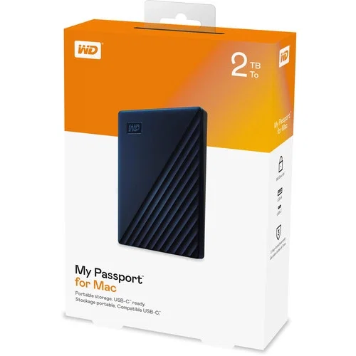 WD My Passport for Mac 2TB USB 3.0 External HDD WD — view 2