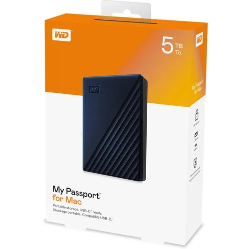 WD My Passport for Mac 5TB USB 3.0 External HDD WD — view 2
