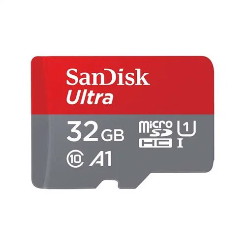 Sandisk Ultra Microsdhc SQUA4 32GB A1 C10 U1 Uhs-I 120MB/S R 4X6 Sd Adaptor 10Y SanDisk — view 2