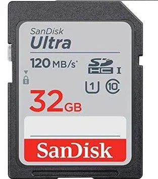 Sandisk Ultra Sdhc SDUN4 32GB C10 Uhs-I 120MB/S R 4X6 10Y SanDisk — view 1