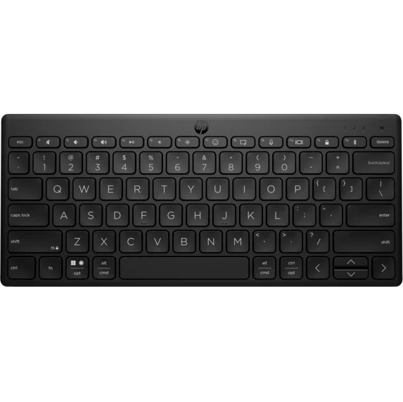 HP 350 Compact Multi-Device Bluetooth Keyboard - Black HP — view 2