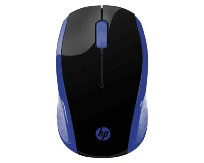 HP 200 Wireless Mouse - Blue HP — view 2