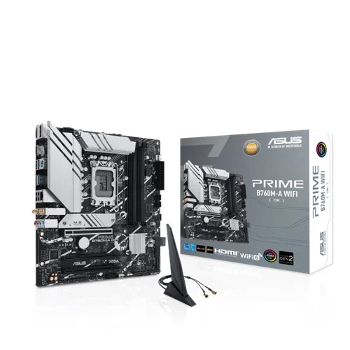 ASUS Prime B760M-a WIFI-Csm DDR5 Motherboard Asus — view 2
