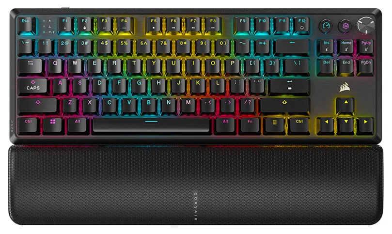 Corsair K70 Core Tkl Wireless RGB Mlx Red V2 Sound Dampening Rotary Dail Gaming Keyboard Corsair — view 2