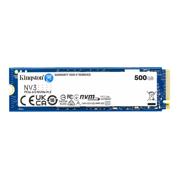 Kingston 500G NV3 M.2 Pcie 4.0 NVME SSD R/W 5000/3000 MB/S Kingston — view 2