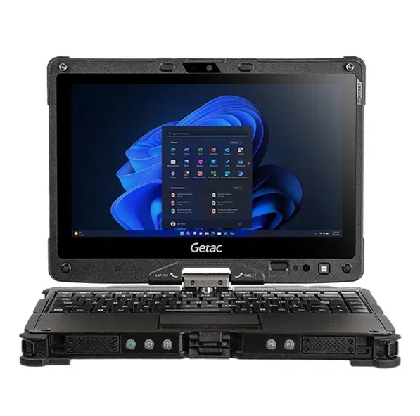 Getac V110G7 11.6" FHD LCD Intel I5-1235U 8GB 256GB Pcie Webcam Touchscreen Hts Mem-Bl Kbd WIFI BT USB AX2 CX1 Dual Batt Touchpad WIN11 Pro 3Y Btb Wty Getac — view 2