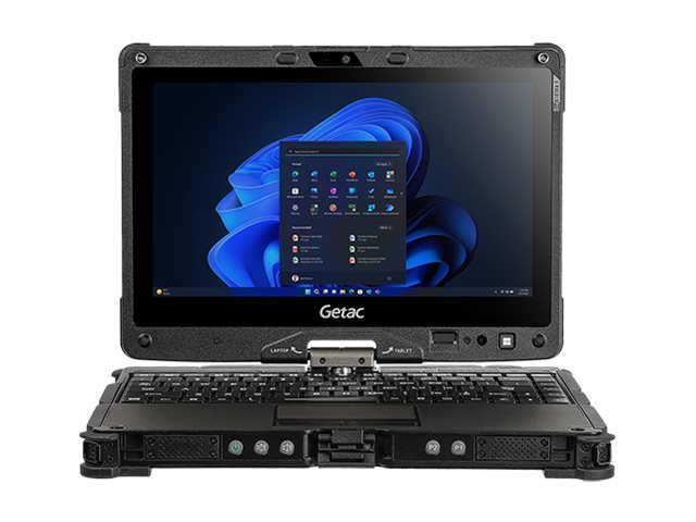 Getac V110G7 11.6" FHD LCD Intel I5-1235U 8GB 256GB Pcie Webcam Ts Hts Mem-Bl Kbd WIFI BT 4G Gps Pt USB a X 2 C X 1 Dual Batt TP WIN11 Pro 3Y Btb Wty Getac — view 2