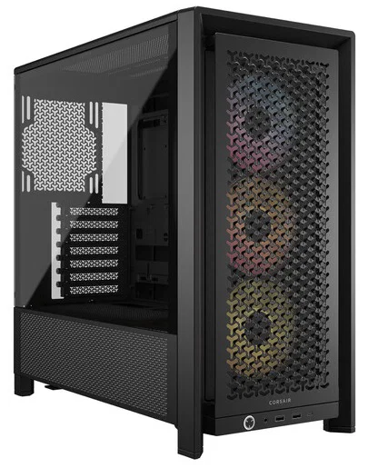 Corsair Frame 4000D Rs ARGB Mid-Tower PC Case, Black Corsair — view 2