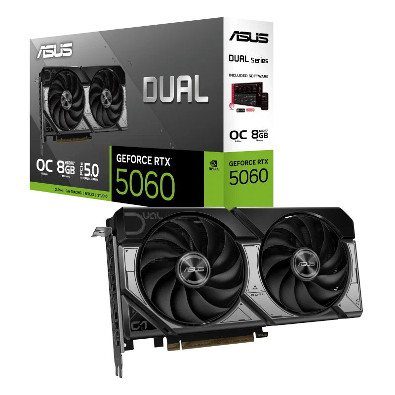 ASUS Dual-RTX5060-O8G Graphics Card Asus — view 1