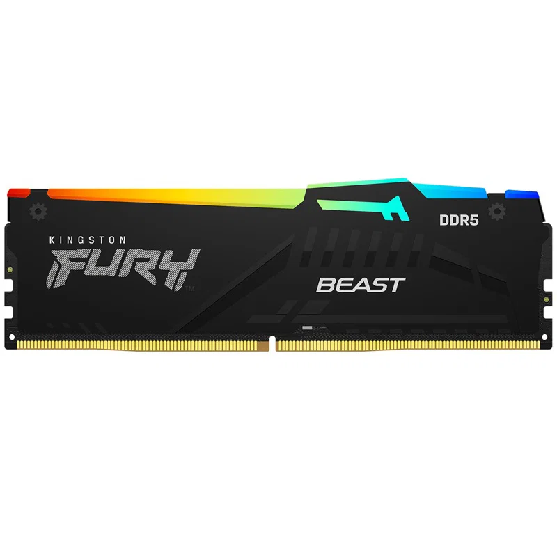 Kingston 64GB 5600MT/S DDR5 CL36 Dimm Fury Beast RGB Kingston — view 2