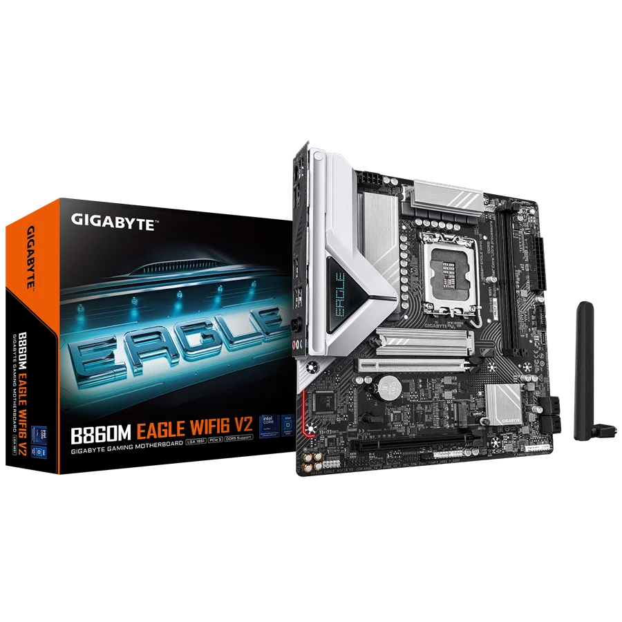 Gigabyte B860M Eagle WIFI6 V2 Motherboard Gigabyte — view 2
