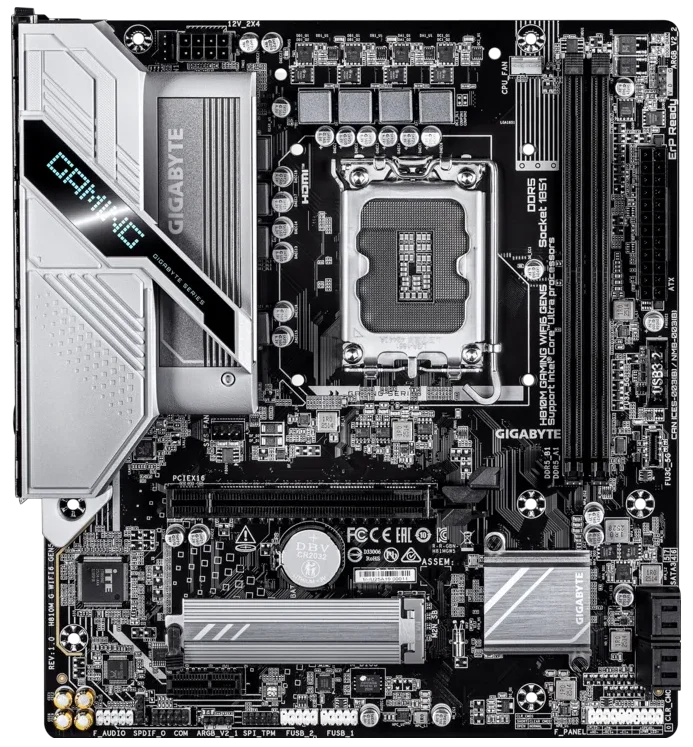 Gigabyte H810M Gaming WIFI6 Motherboard Gigabyte — view 2
